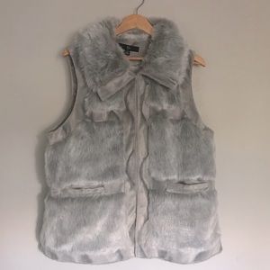 Rachel Zoe Faux Fur Vest